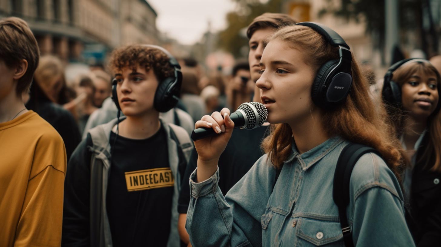 Podcasting empowers